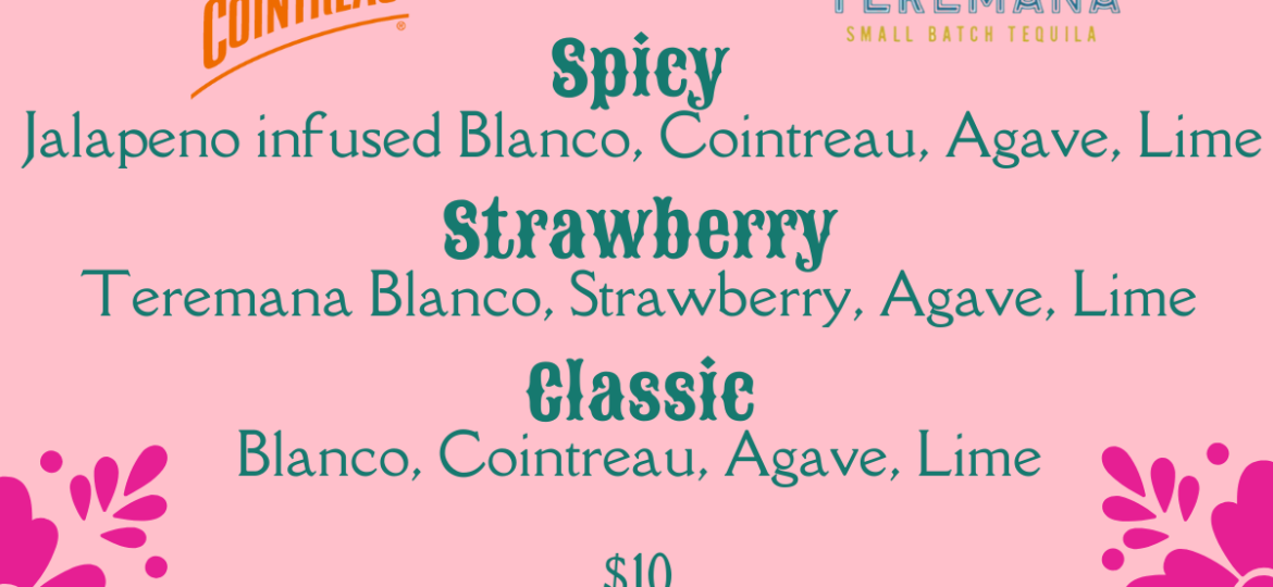 CINCO Menu (4x6)